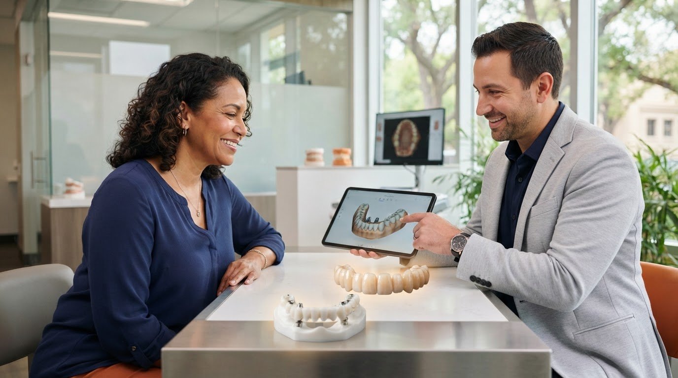 Immediate-Load Full-Arch Implants: Understand the Temporary-Teeth Plan