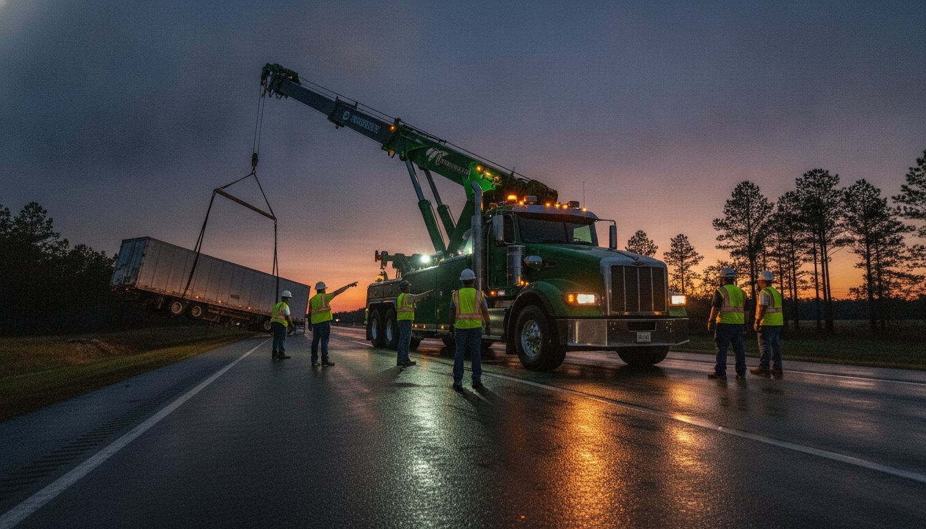 Immediate Response Heavy Wrecker in Liberty County: The 2026 Guide to Heavy Recovery