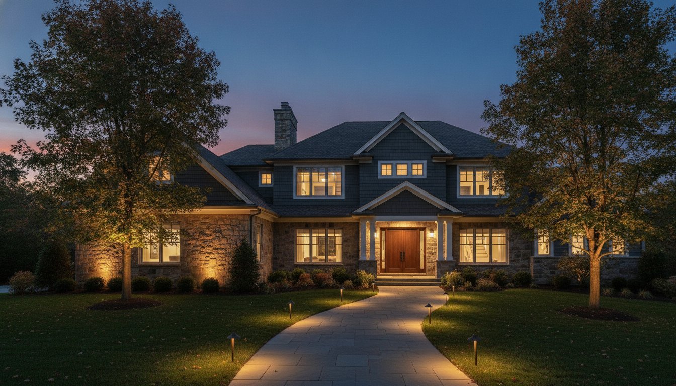 Improve Curb Appeal with Lighting: A Guide for CT Homes