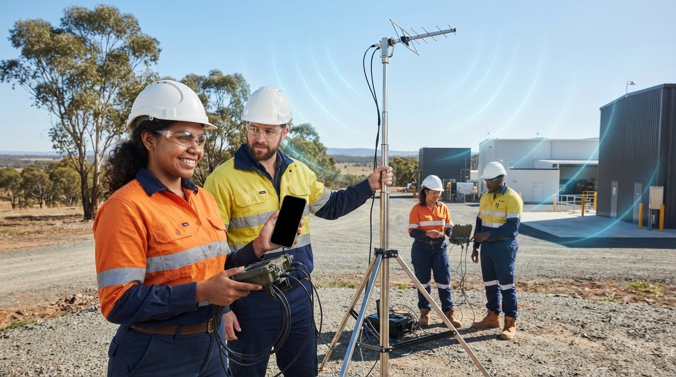 Improving staff safety with better mobile signal: a practical Australian guide