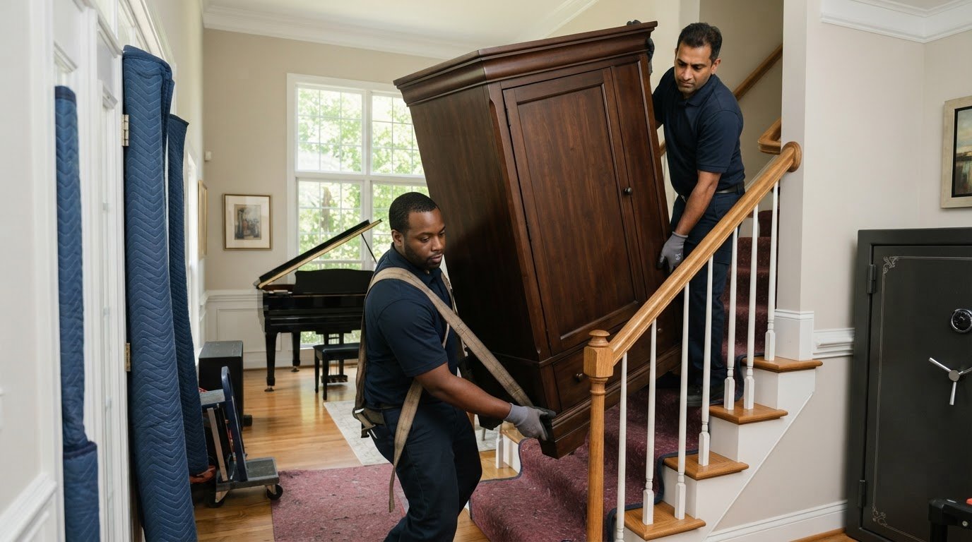 In-Home Heavy Furniture Moving Help in Fairfax, VA