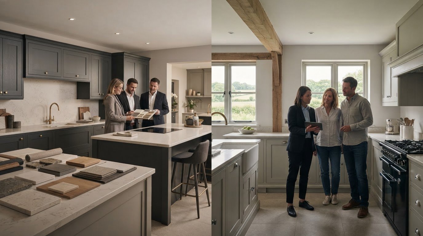 In-Home Kitchen Design Service vs Showroom: Which Is Right for You?