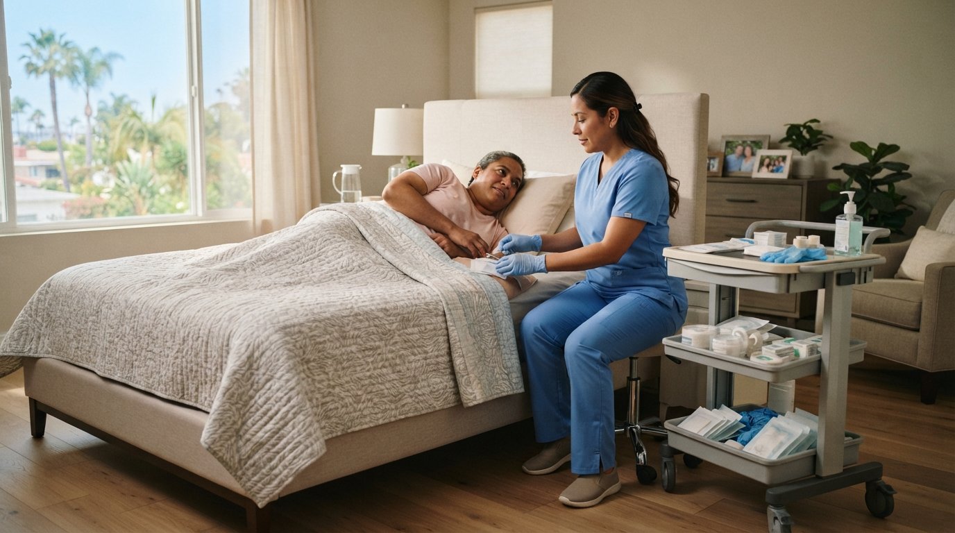 In-Home Wound Nurse for Paraplegics in San Diego