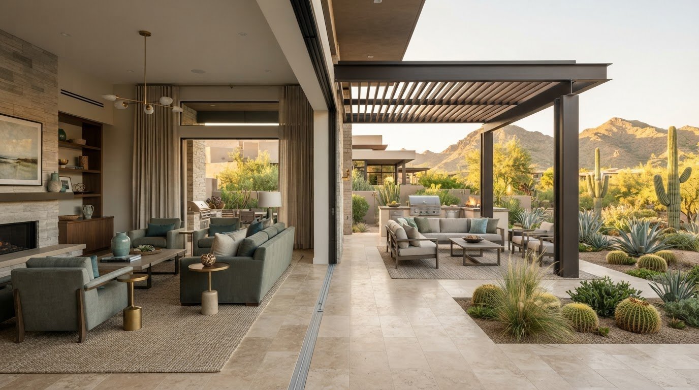 Indoor-Outdoor Living Design Benefits for Phoenix Homes