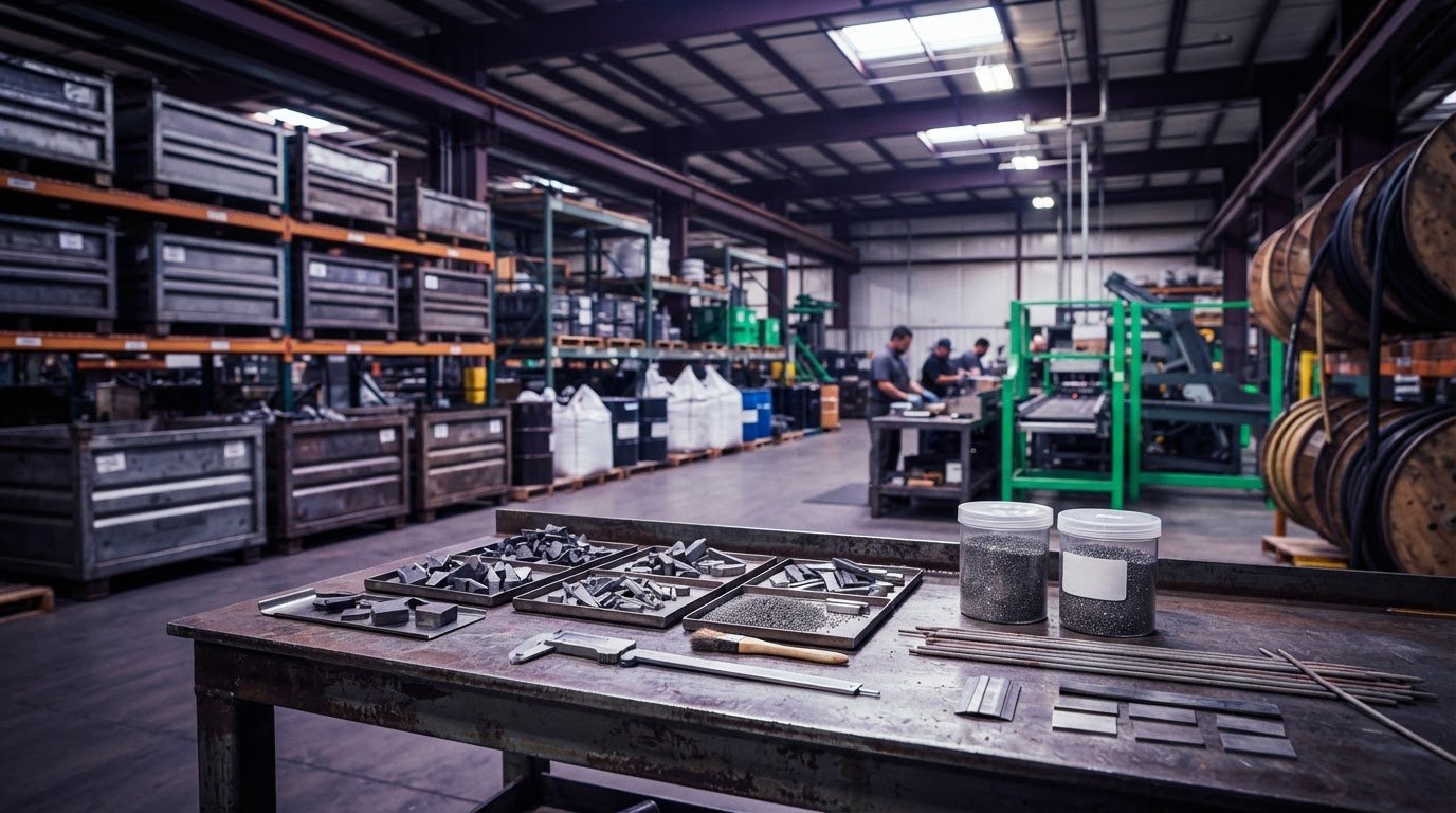 Industrial Carbide Scrap Procurement for Hardfacing Electrode Production