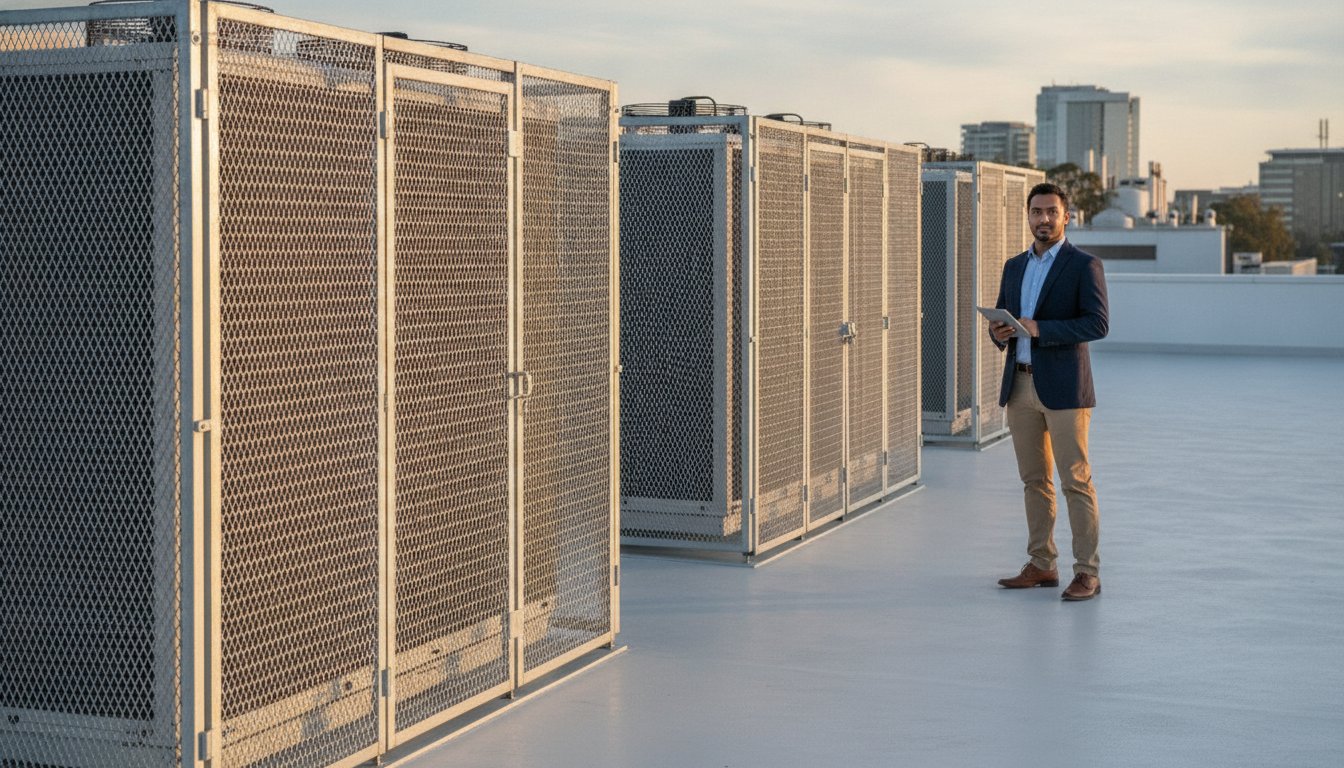 Industrial HVAC Unit Protection: The Asset Manager’s Guide to Physical Security