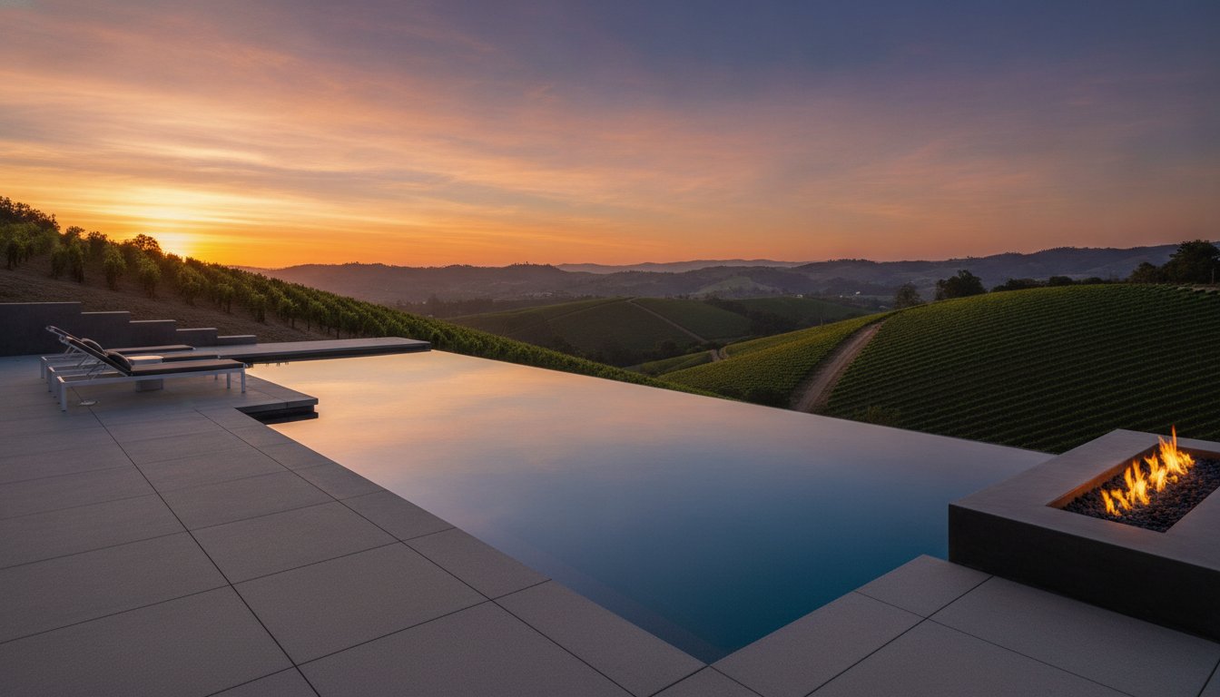 Infinity Pool Cost in Napa Valley: 2026 Price & Engineering Guide