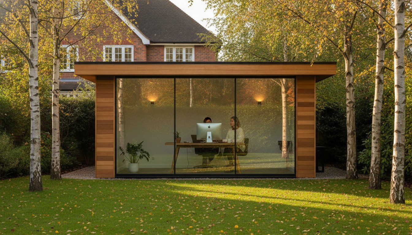 Insulated Garden Offices: Creating a Year-Round Sanctuary in Weybridge