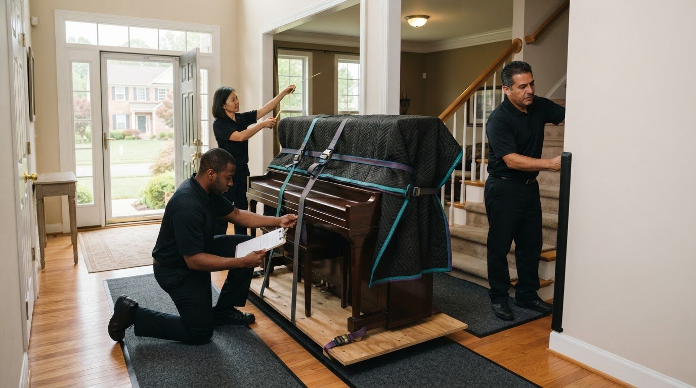 Insured Piano Movers in Centreville, VA: What to Check Before You Book