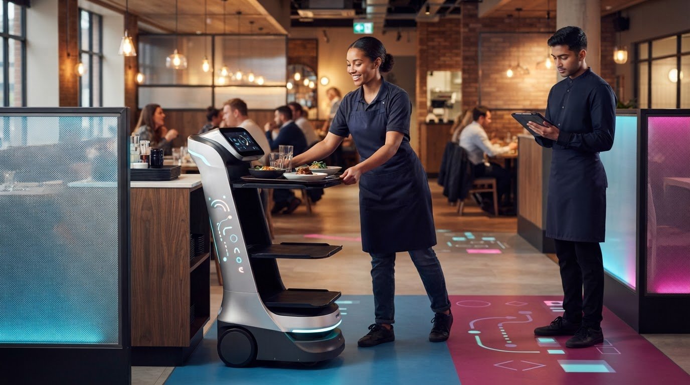 Integrating Robots with Staff Workflows: Planning the Change