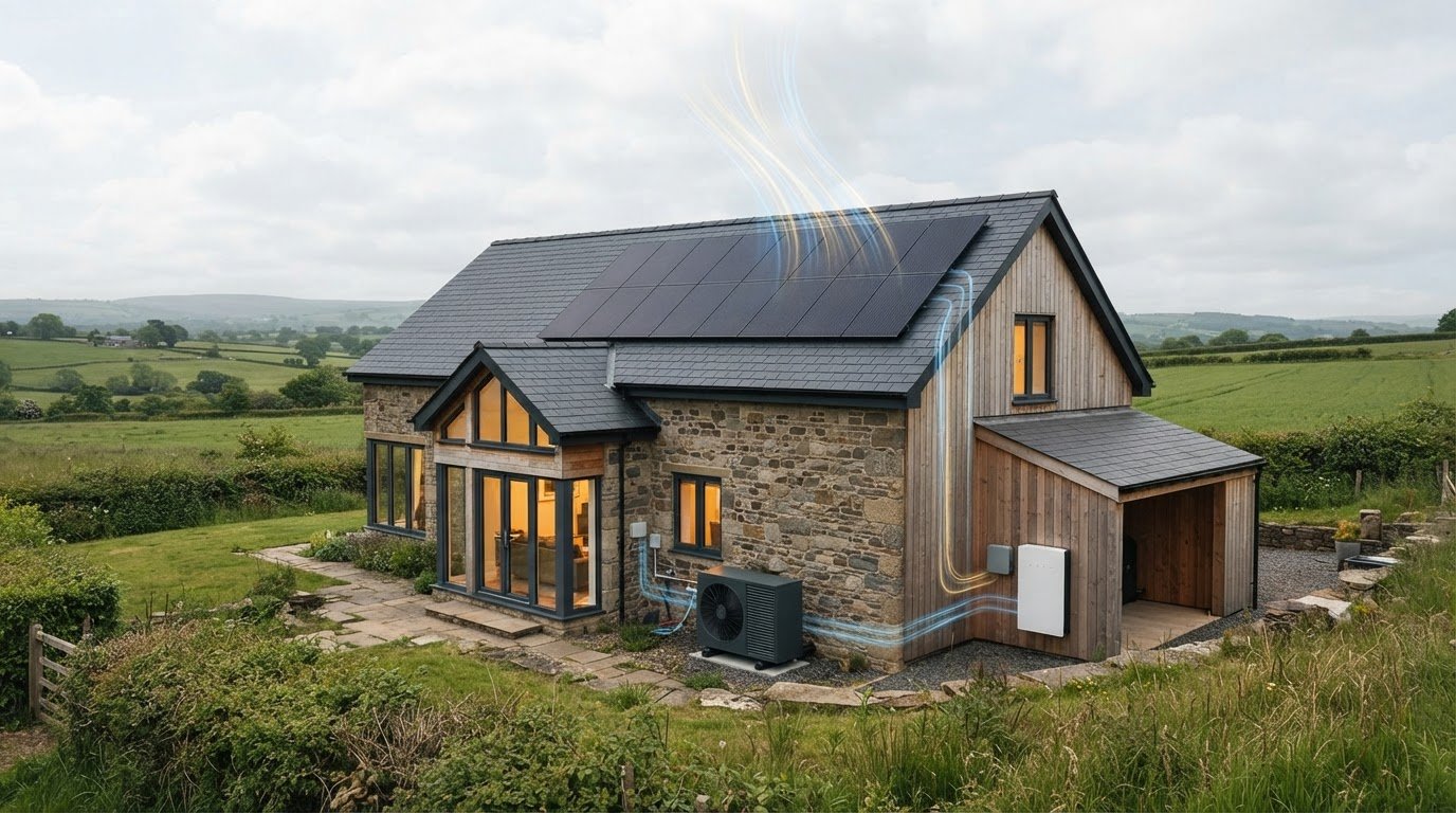 Integrating Solar with a Heat Pump in the UK: A Homeowner’s Guide