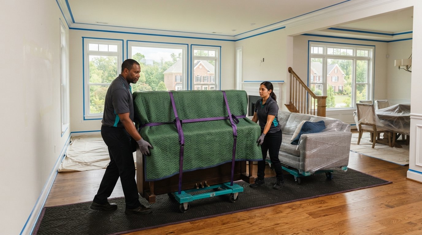 Internal Furniture Movers for Painting in Fairfax Station