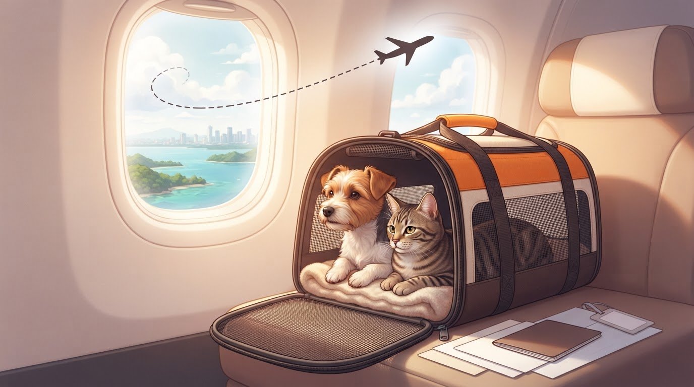 International In-Cabin Pet Travel to the Philippines: Flight Rules