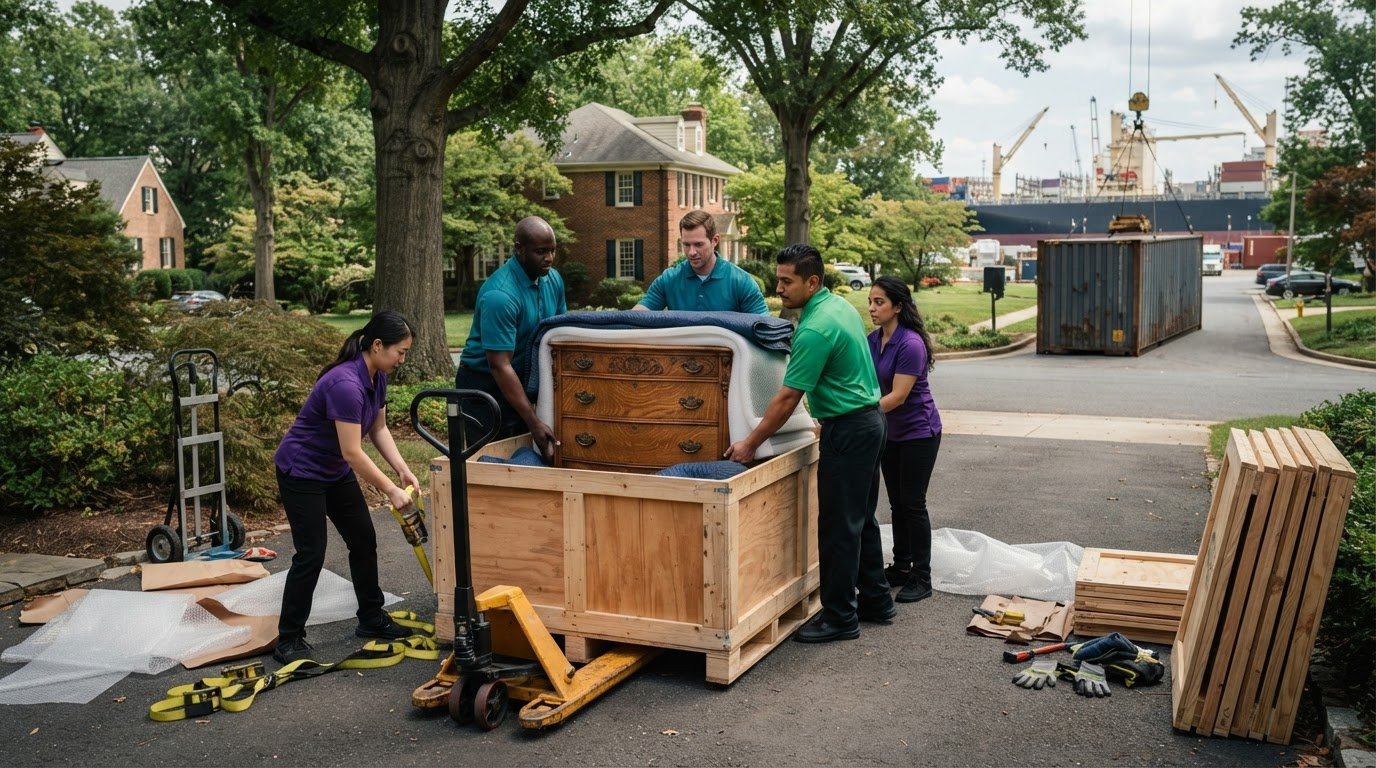 International Shipping Logistics from Vienna, VA: The Complete Homeowner’s Guide