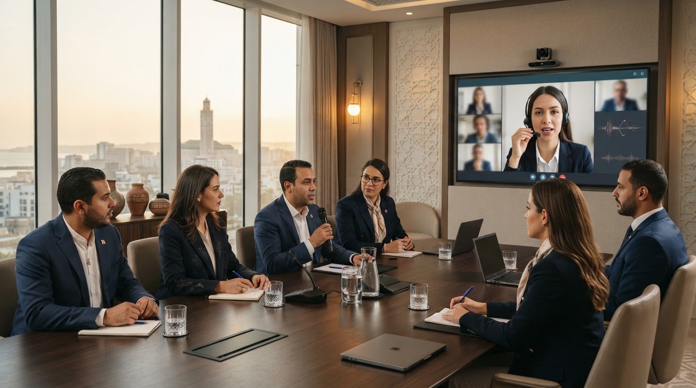 Interprétation pour assemblée générale d’actionnaires en ligne : organiser les échanges