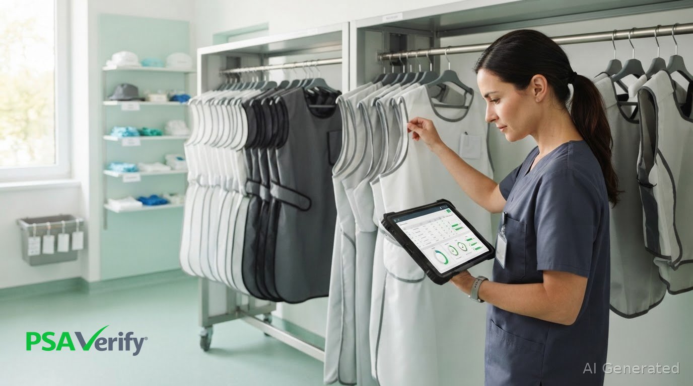 Inventarverzeichnis für Strahlenschutzkleidung digital führen