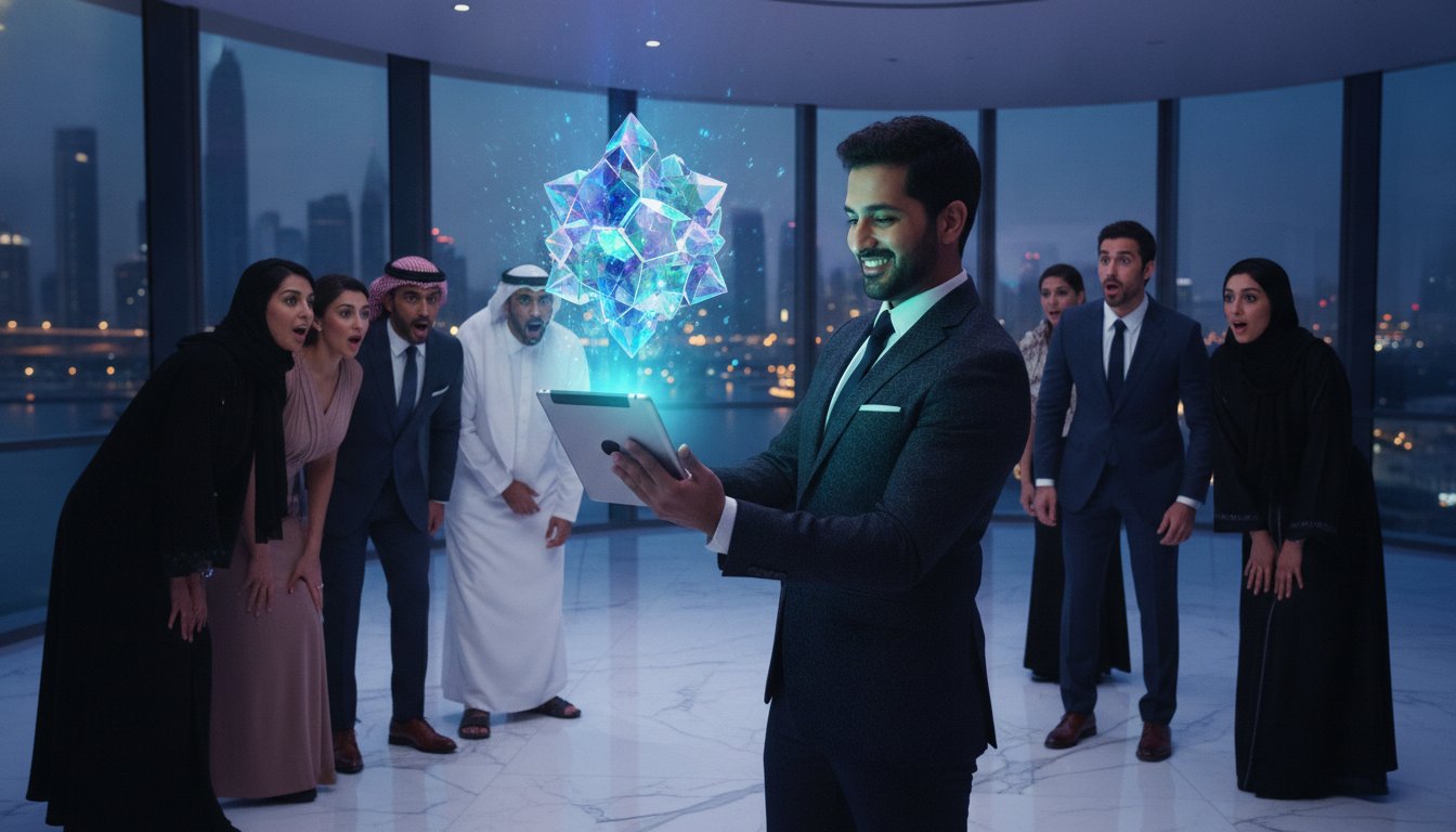 IPad Magician: Digital Magic for Dubai’s Elite Events