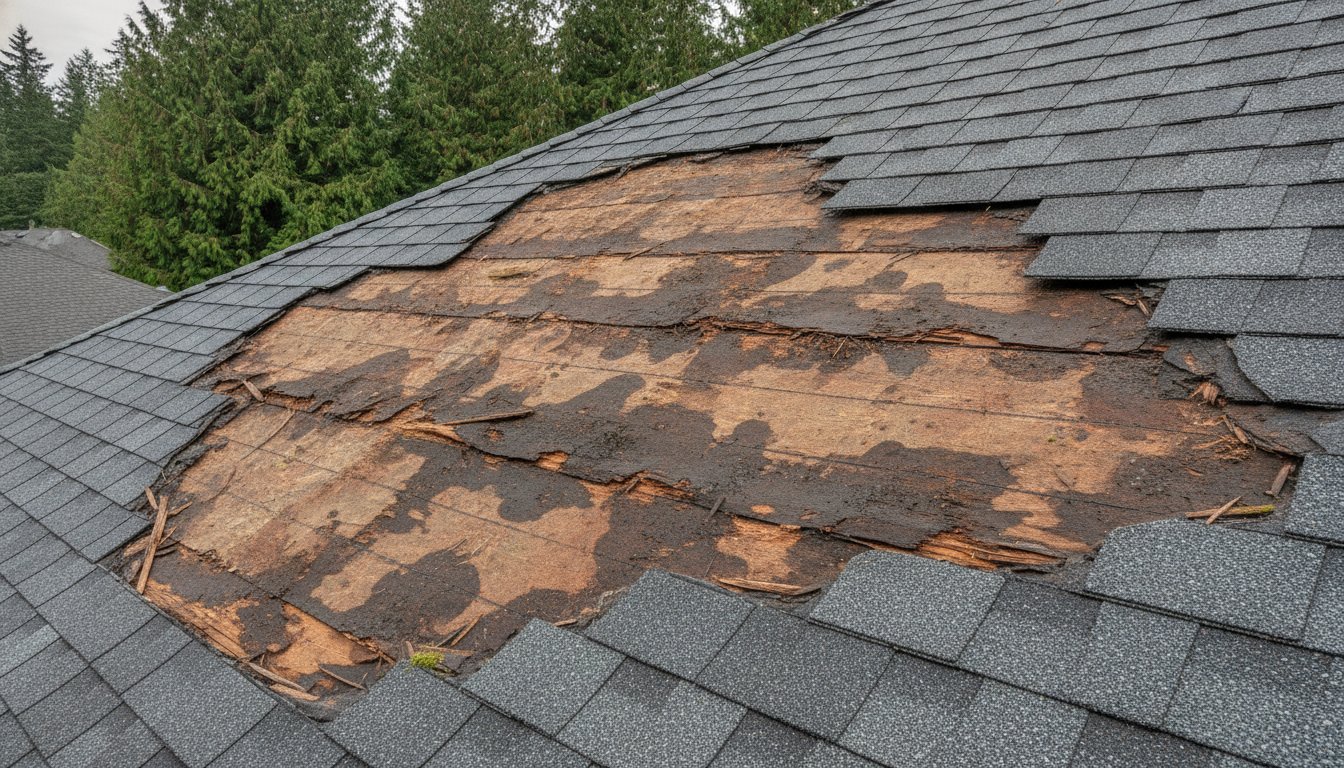 Is My Roof Decking Bad? 5 Signs of Rot and Structural Damage