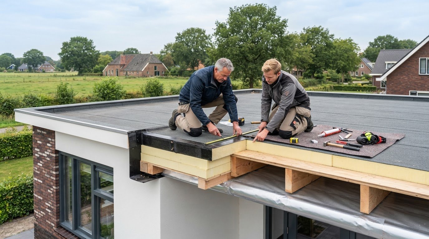 Isolatie onder bitumen dak: de complete gids voor platte daken in 2026