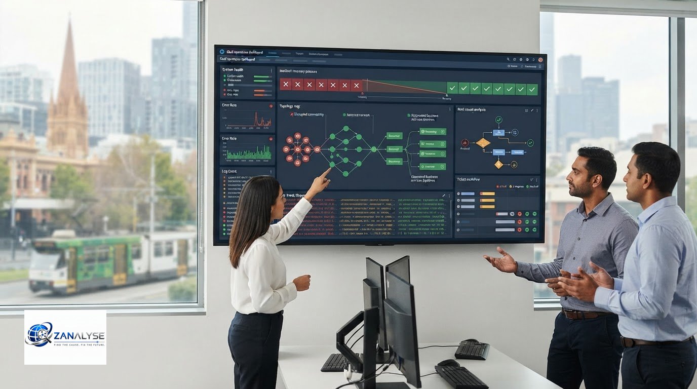 IT outage analysis Melbourne: when services may return