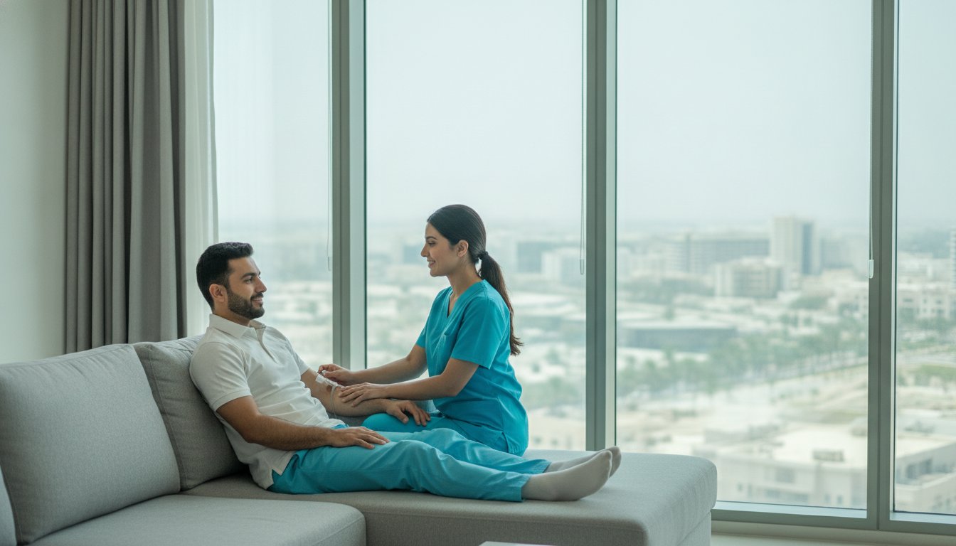 IV Therapy at Home in Sharjah: Your 2026 Guide to Mobile Wellness