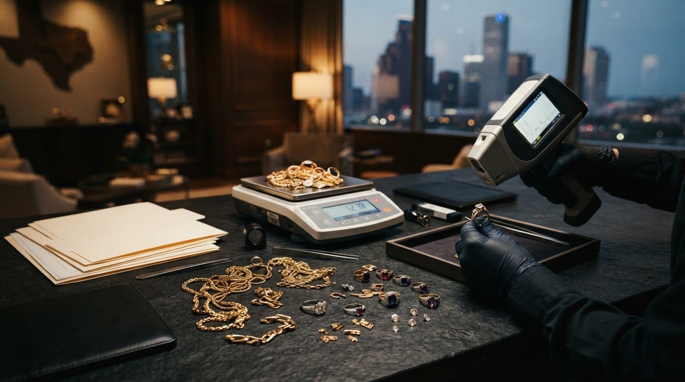 Jewelry Valuation in Houston Before You Sell