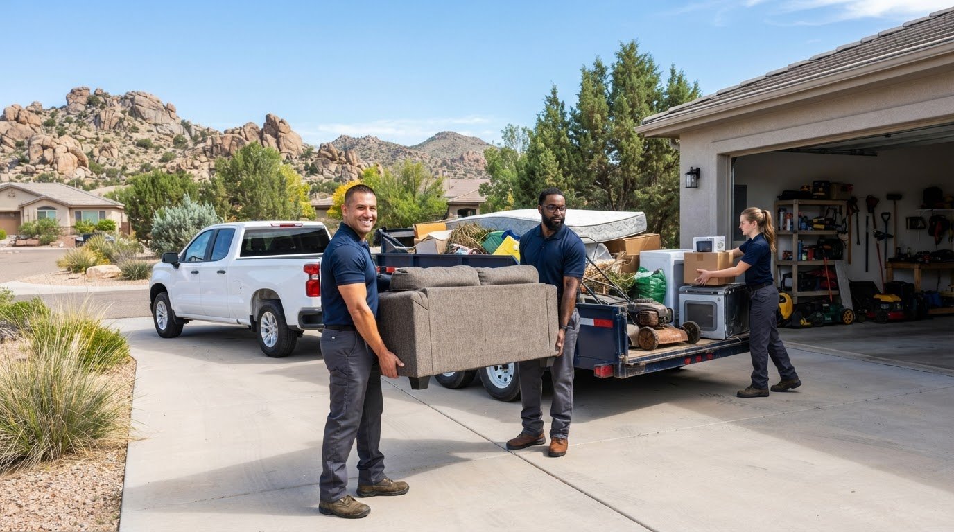 Junk Hauling in Chino Valley, AZ: What to Expect