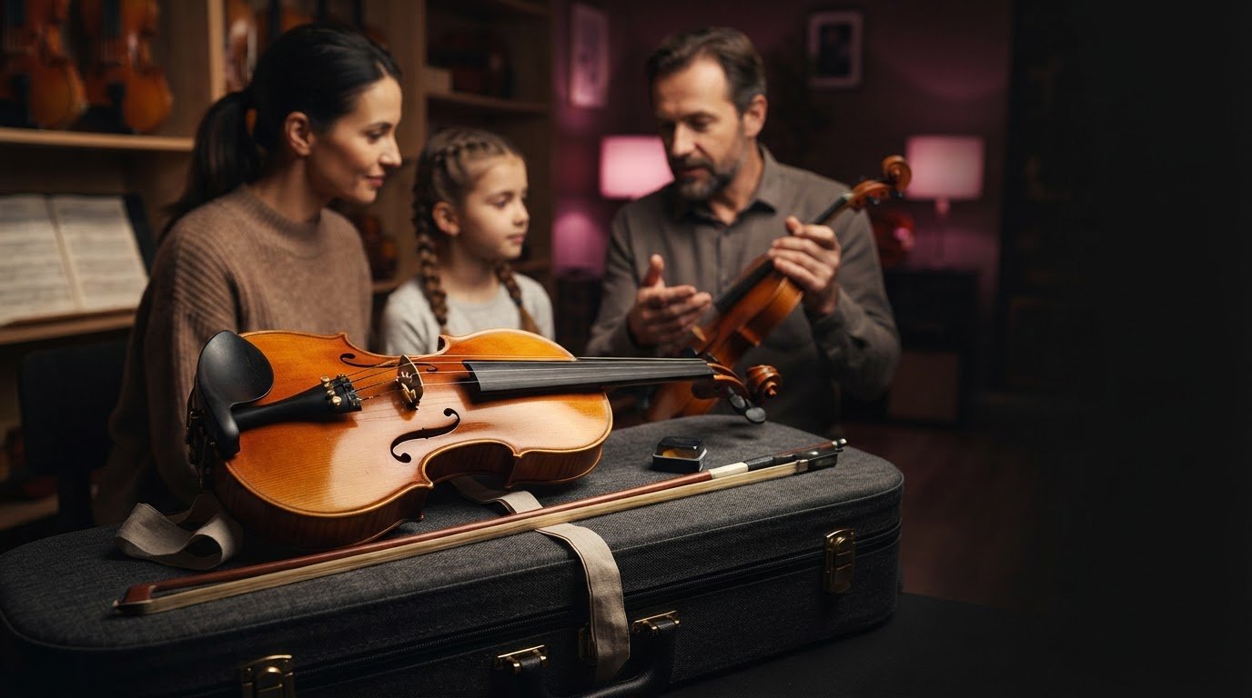 Kako izbrati violino za začetnika: vodnik za premišljen nakup