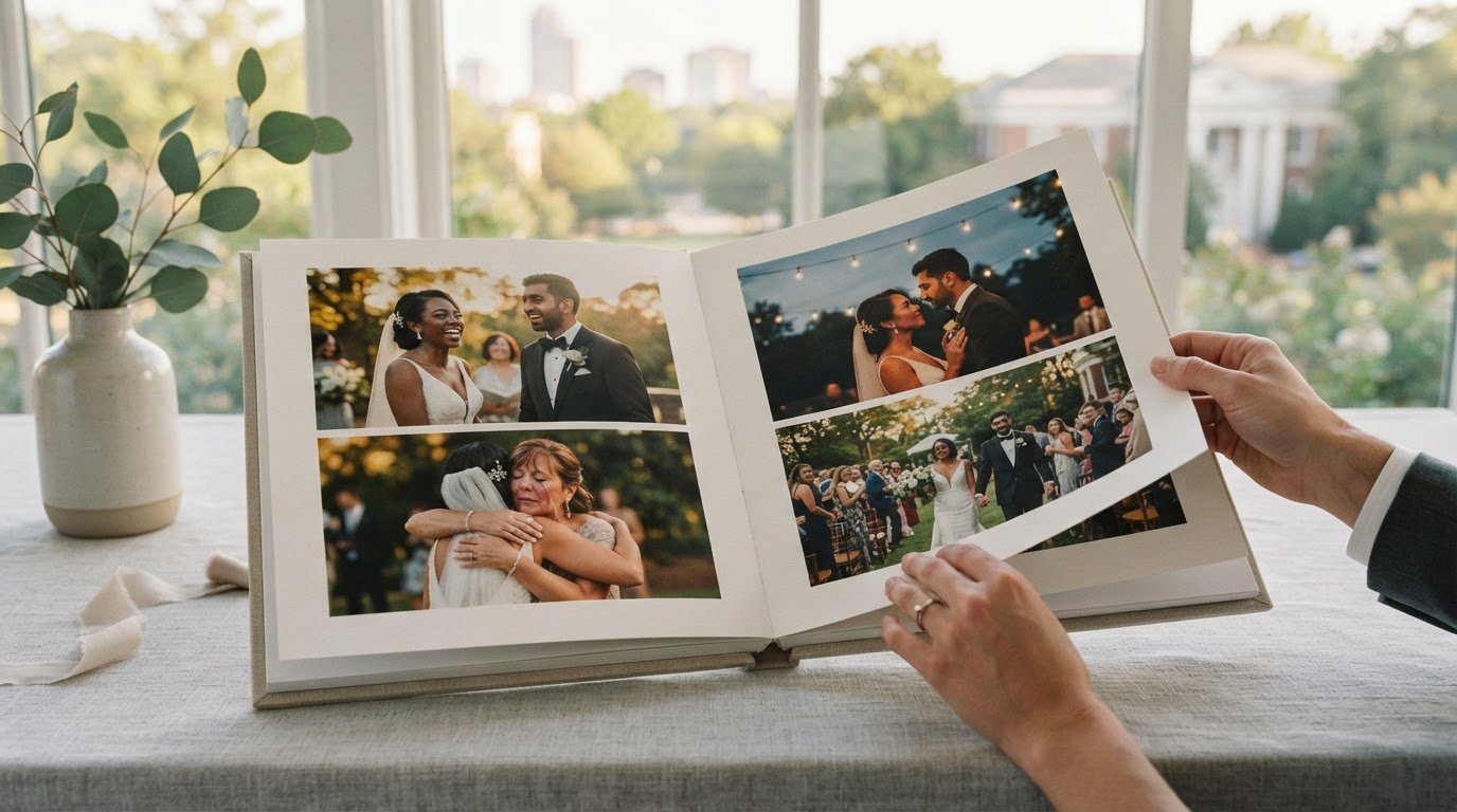 Keepsake Wedding Albums: Preserve Your Wedding Story in Print