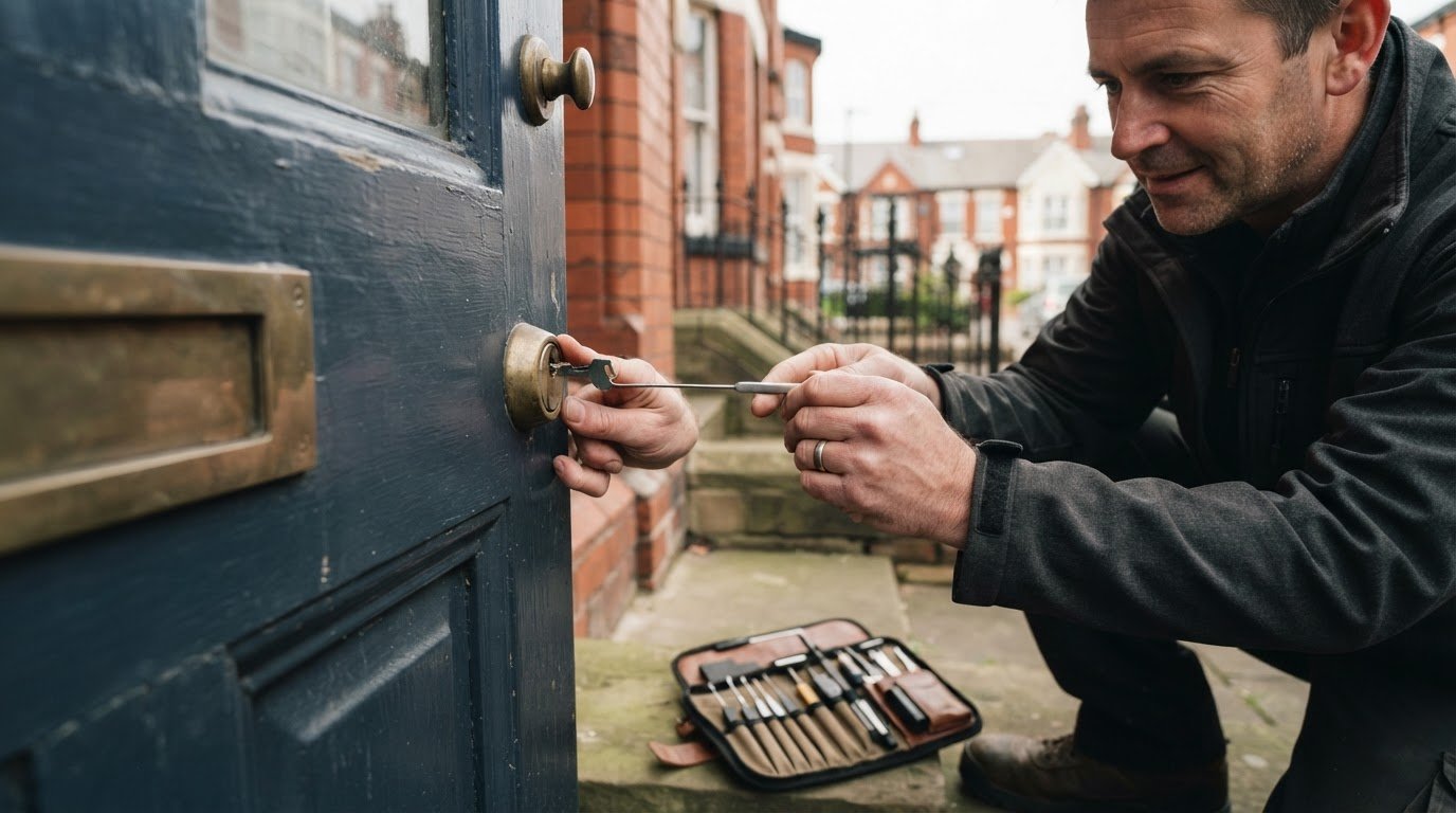 Key snapped in a lock in Liverpool: locksmith arrival times