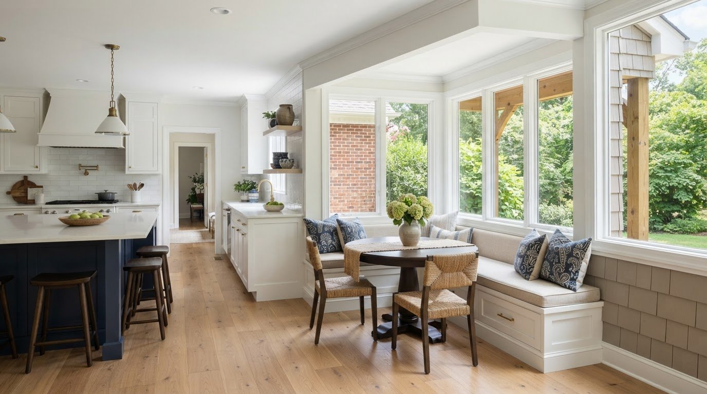 Kitchen Breakfast Nook Bump-Out Costs in Glen Allen, VA
