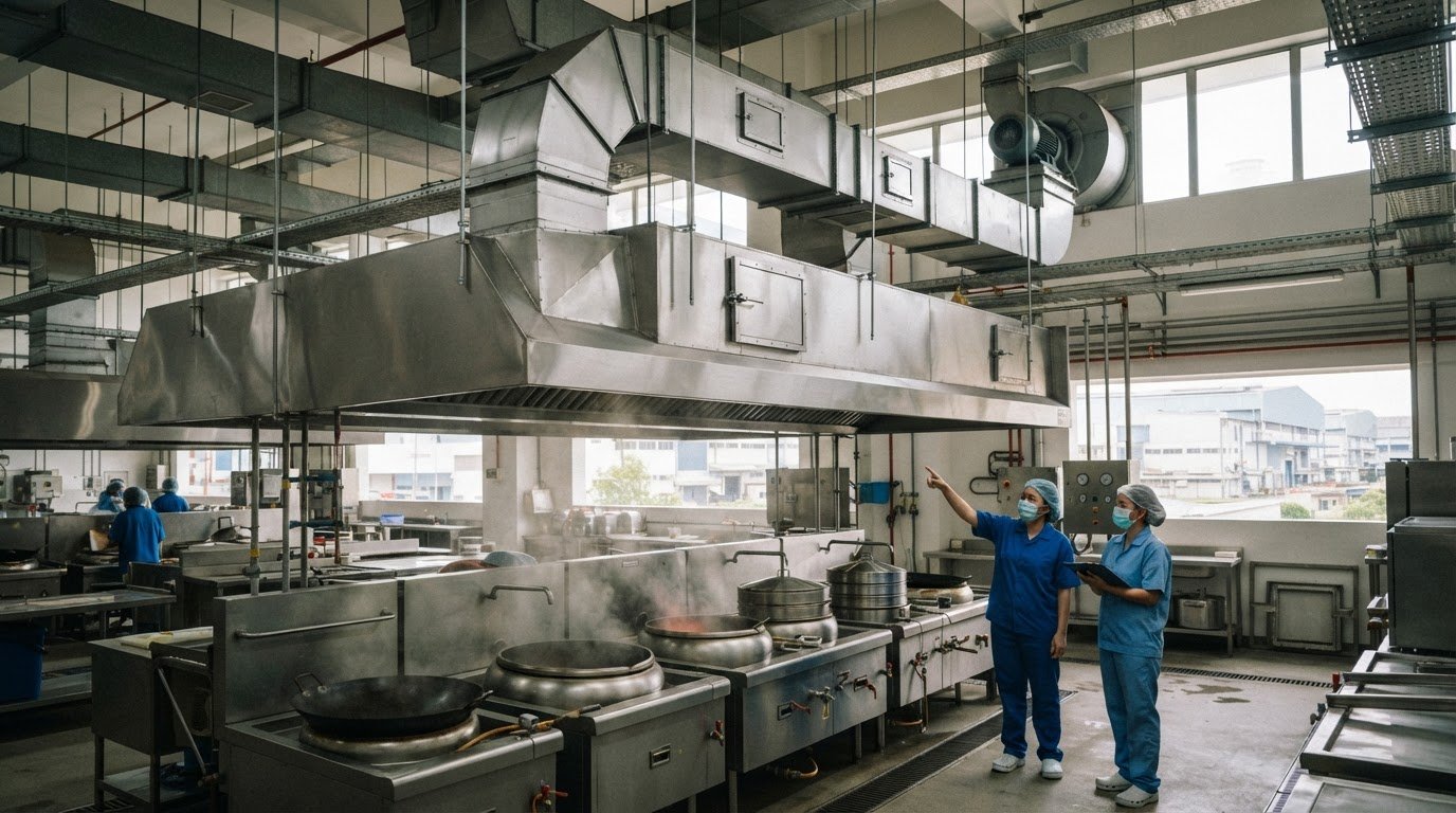 Kitchen Exhaust Guide for Singapore Food Factories