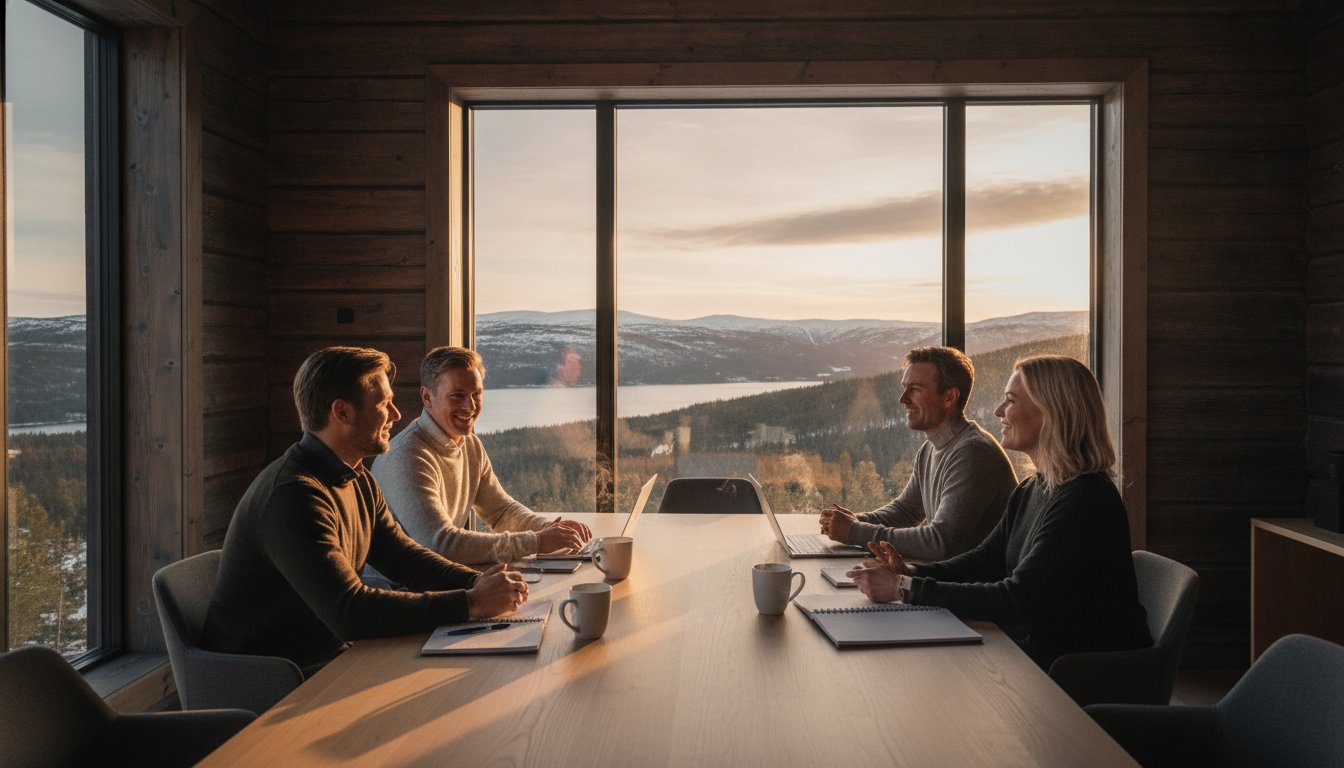 Konferanse med velvære i Trøndelag: Slik skaper du inspirerende møter på fjellet