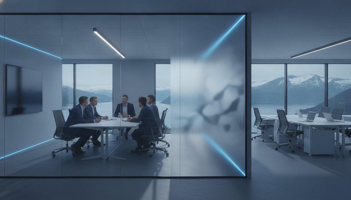 Konfidensialitet i glasskontorer: Den komplette guiden til moderne personvern (2026)