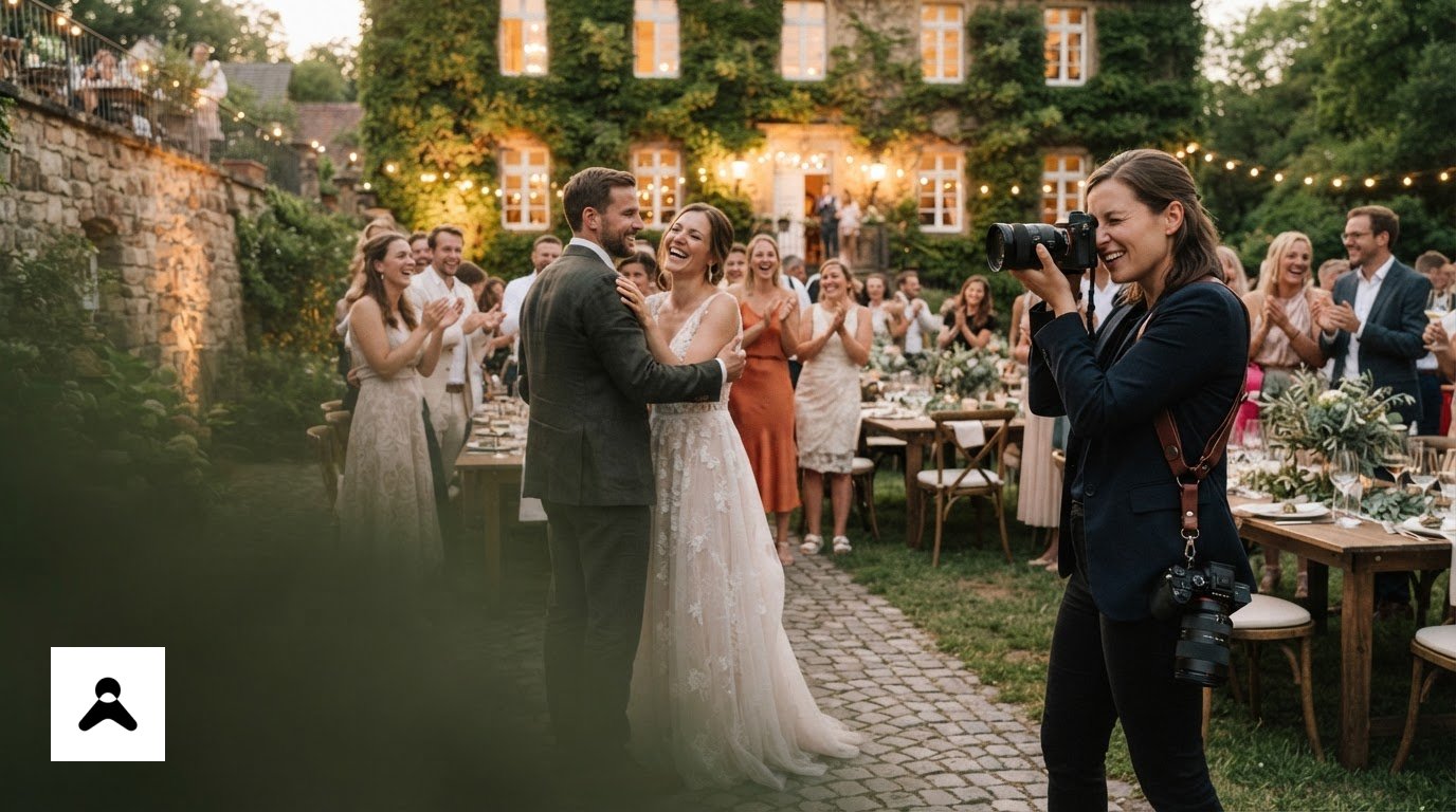 Kosten für Hochzeitsfotograf ganzen Tag: Preise und Extras