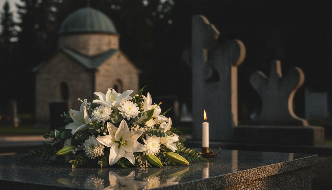 Kytica na pohreb s donáškou: Ako zabezpečiť dôstojnú rozlúčku na diaľku