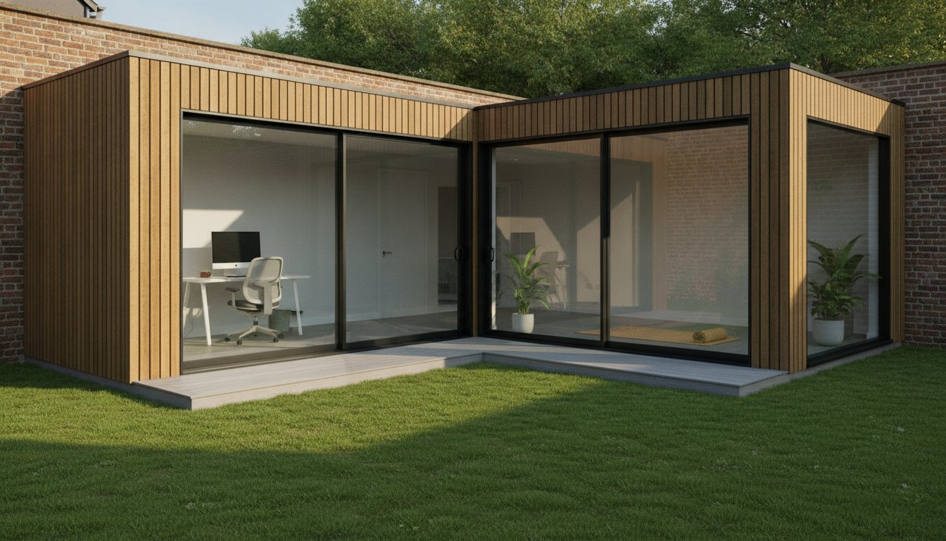 L-Shaped Garden Rooms: A Guide to Maximising Your Outdoor Space