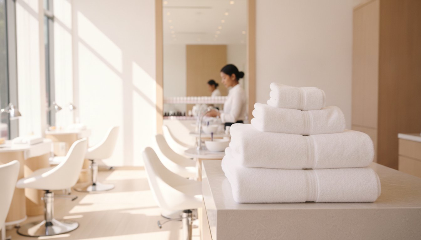 LA Nail Salon Laundry Service: Fresh Towels Daily