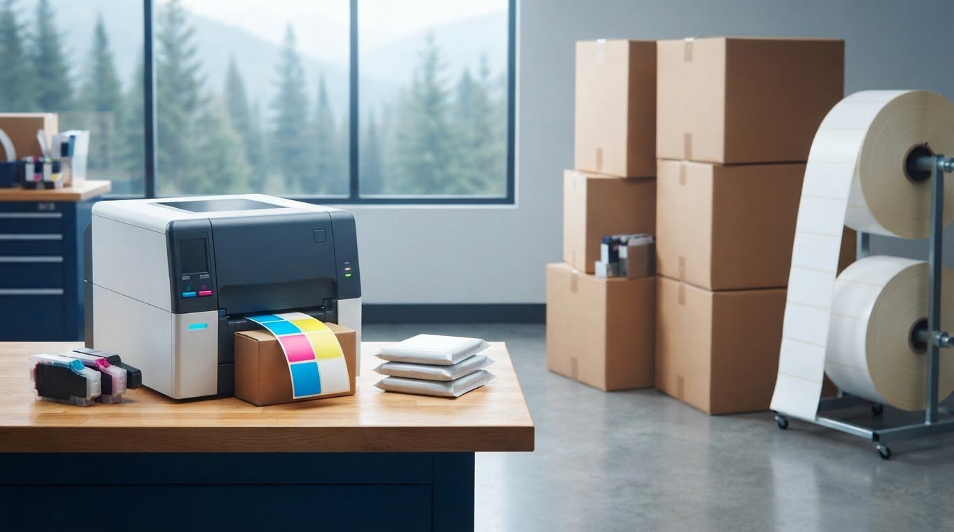 Label printing in Canada: in-house vs outsourced costs