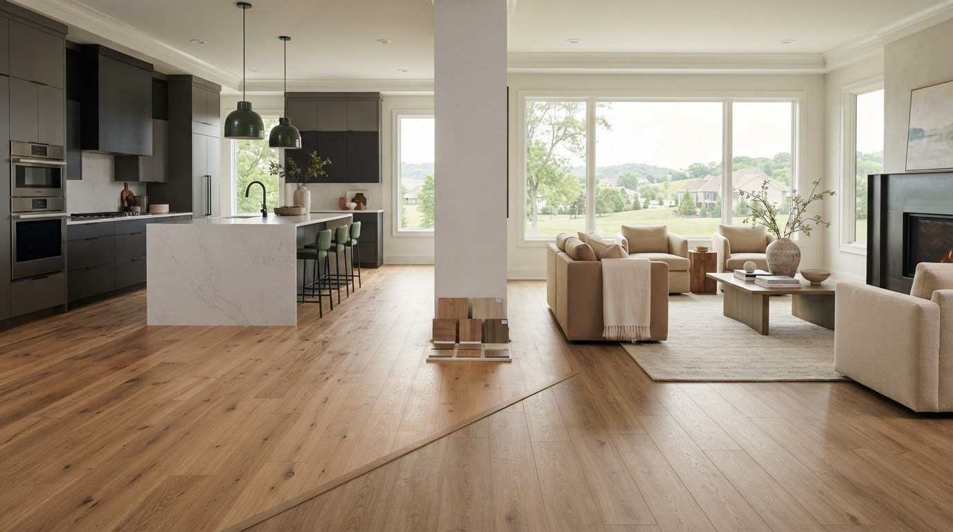 Laminate vs Hardwood Cost in Brentwood, TN: 2026 Homeowner’s Comparison Guide