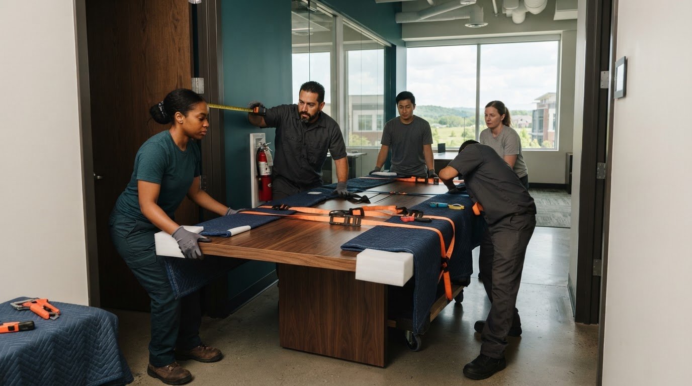 Large Conference Table Movers in Gainesville, VA: Plan a Safe Move