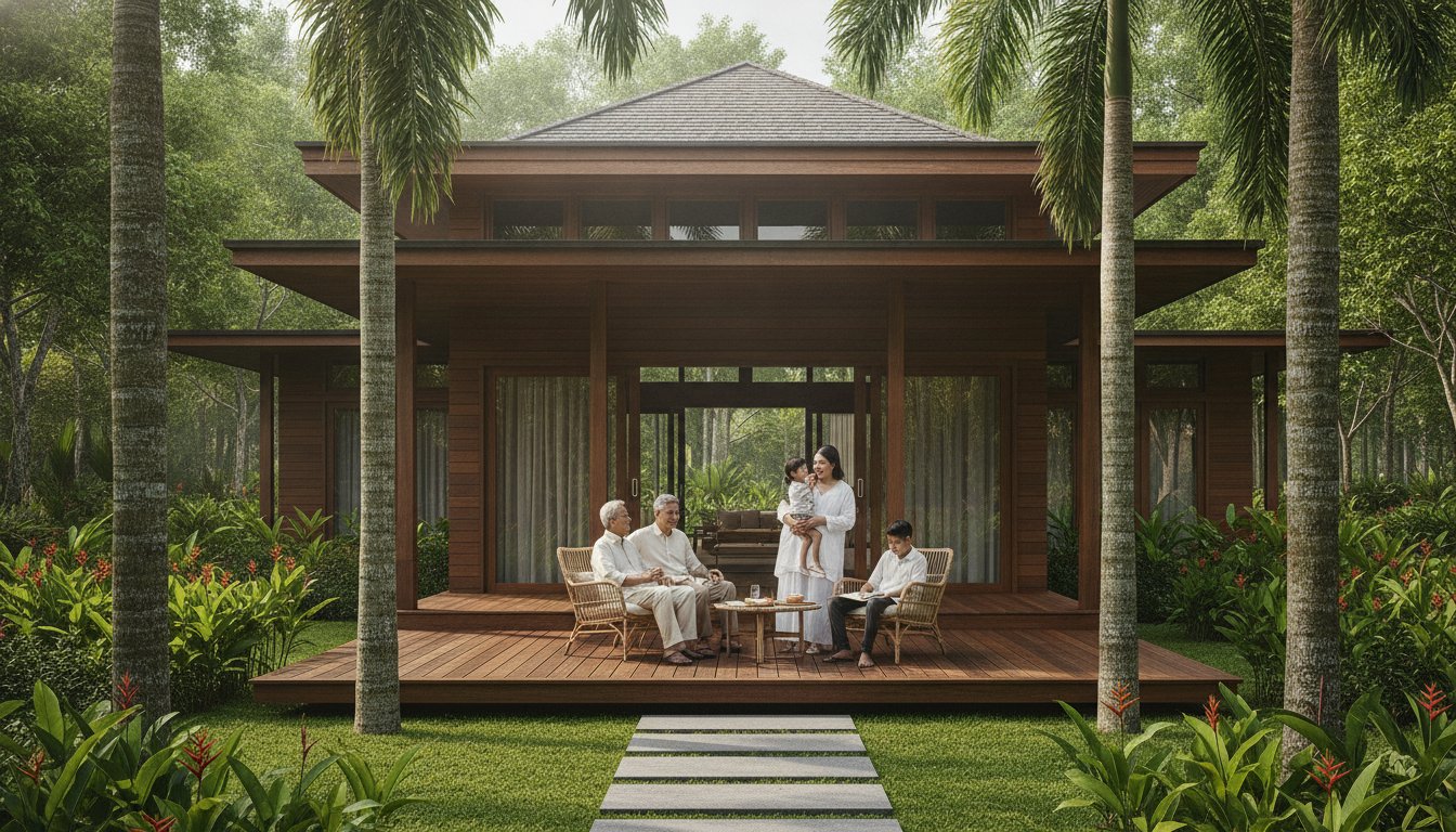 Large Family Accommodation in Cherating: A Sanctuary for Collective Renewal
