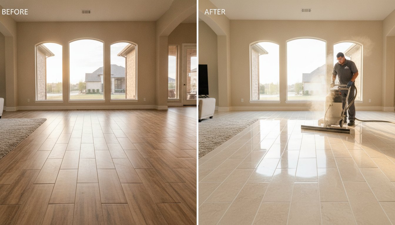 Las Colinas Tile Cleaning: Surface Restoration Case Study