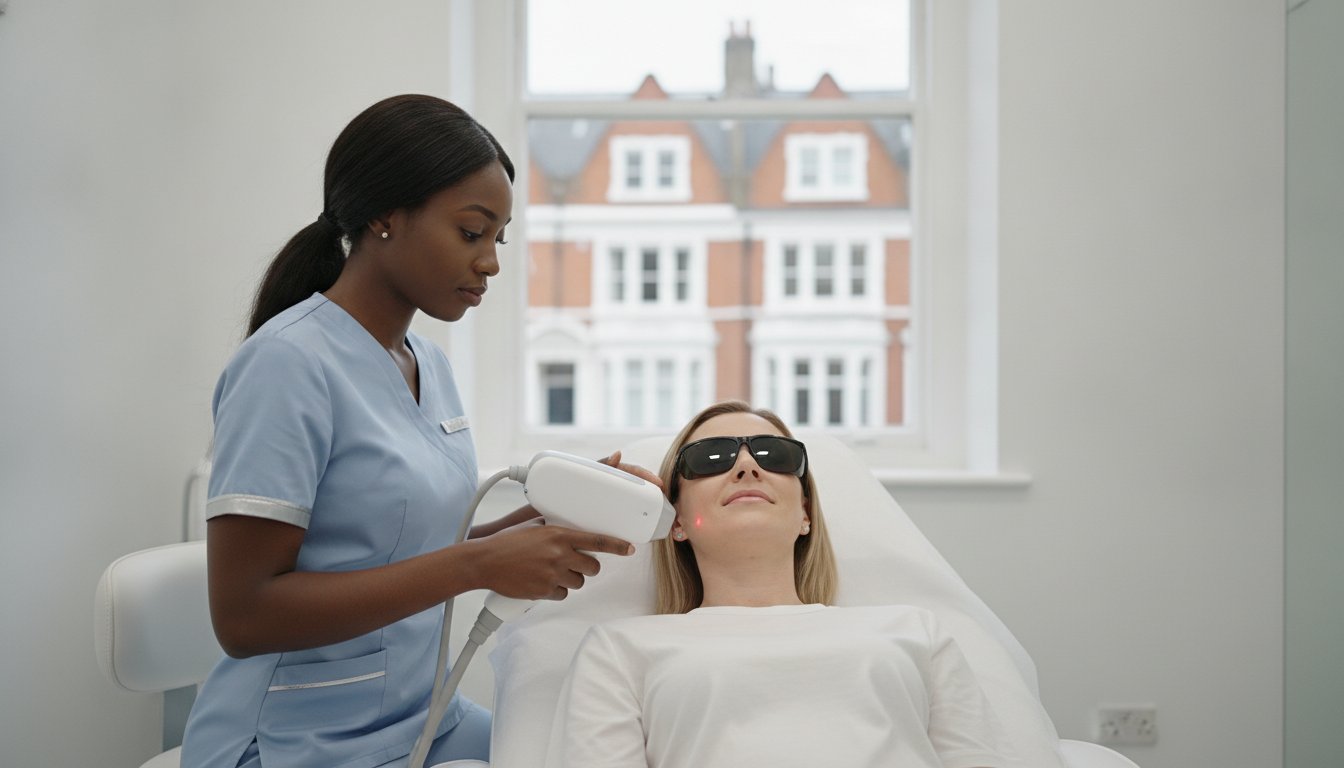 Laser Treatment for Broken Capillaries on Face London: A Clinical Comparison