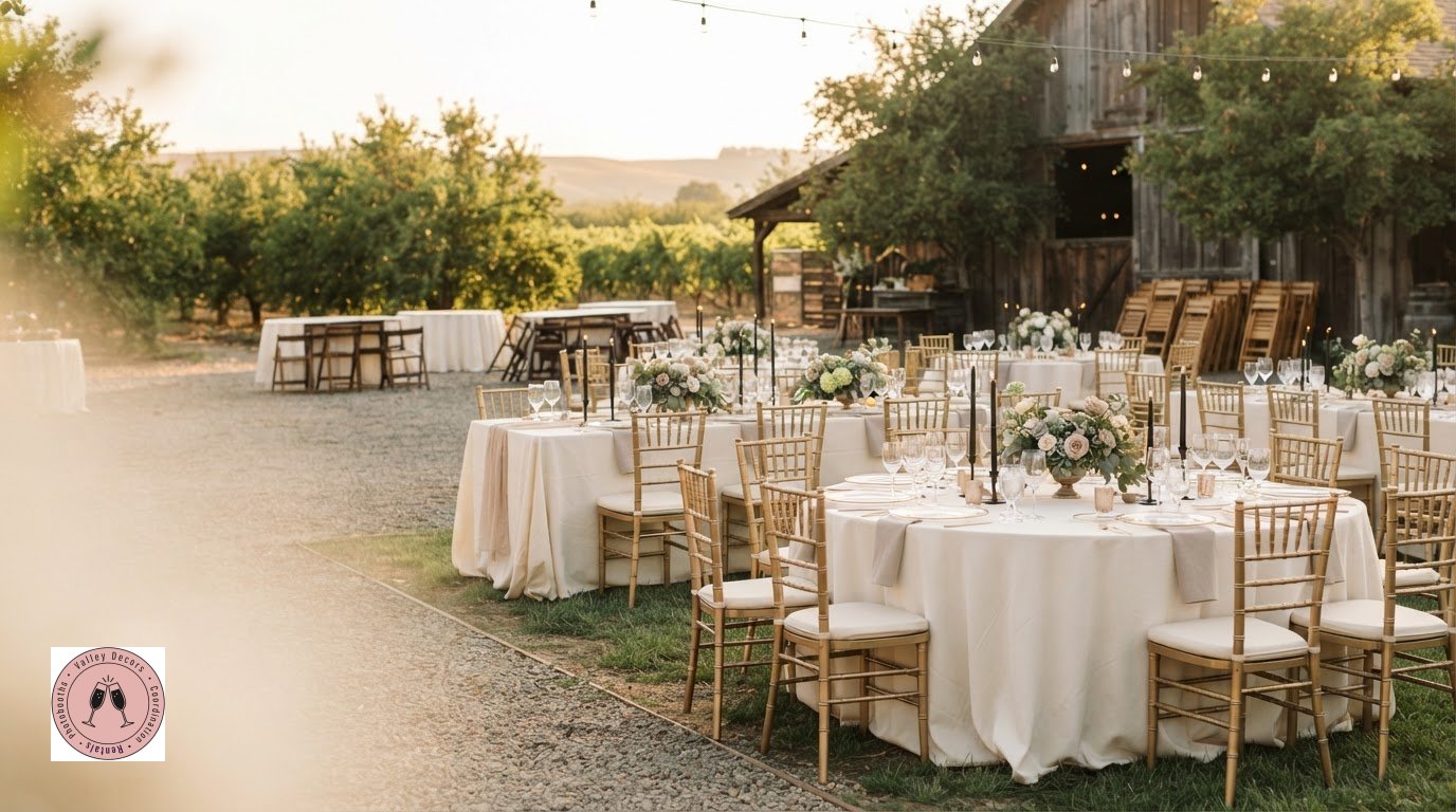 Last-Minute Table Rentals in Hanford: A Practical Planning Guide