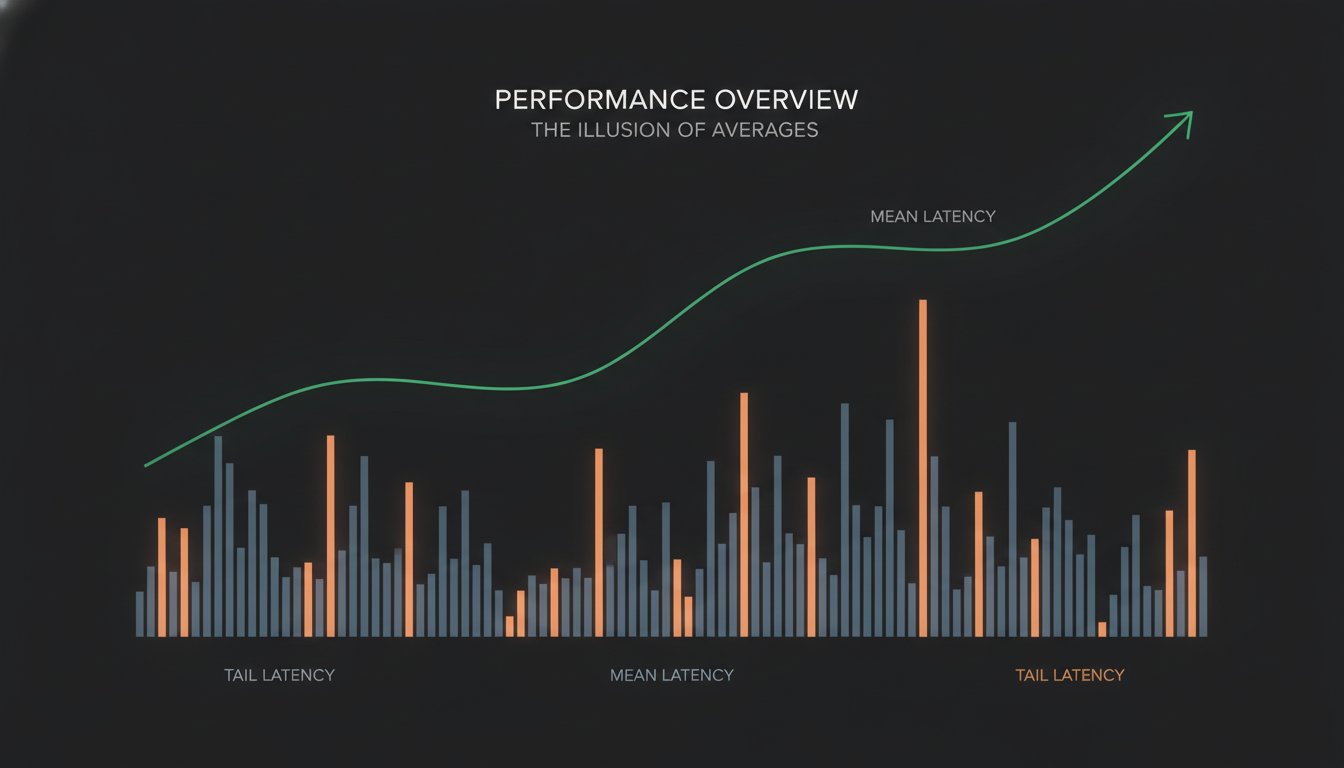 Latency p50 vs Mean: Why Your Dashboards Mislead You