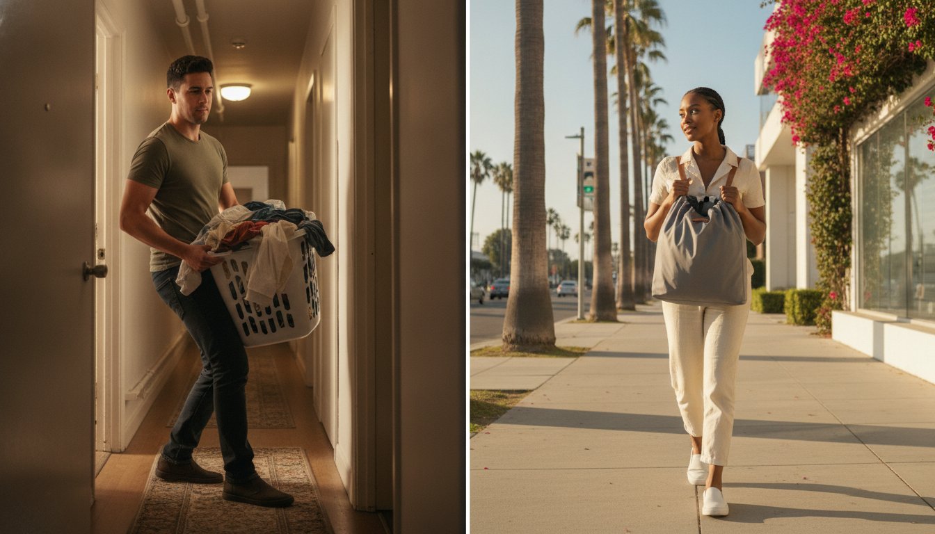 Laundry Bag vs. Bringing Your Own Basket: Which Is Better for Your Routine?