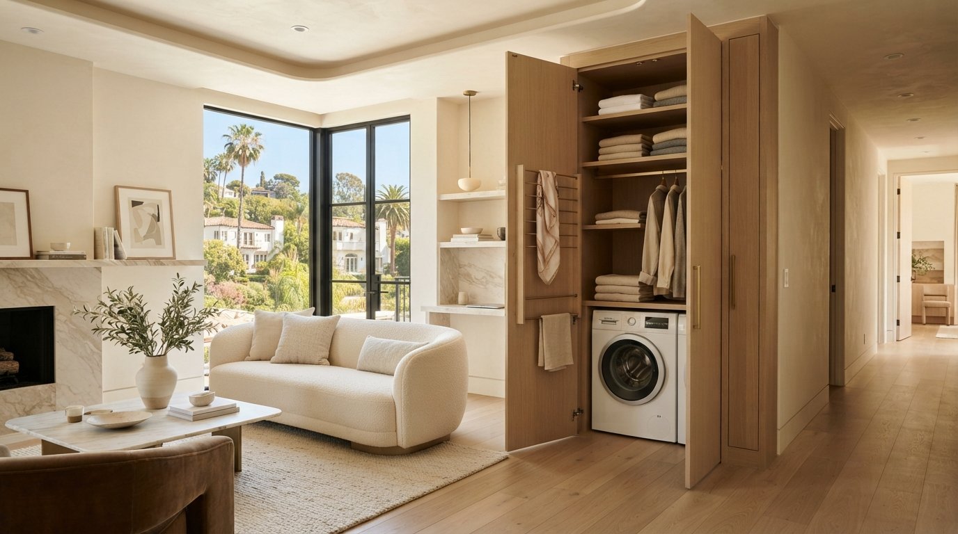 Laundry Solutions for Small Apartments in Beverly Hills: Maximizing Style and Space