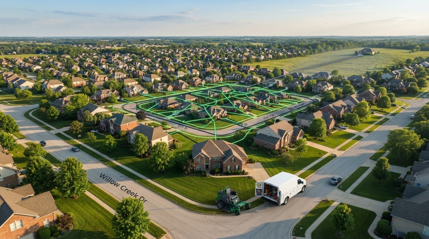 Lawn Care Route Marketplace: The Strategic Framework for Trading Density