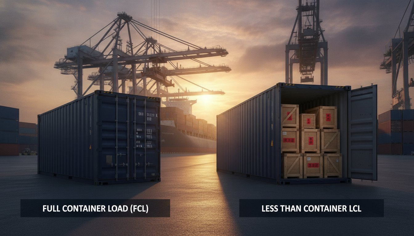 LCL vs FCL China Shipping: 2026 US Small Business Guide